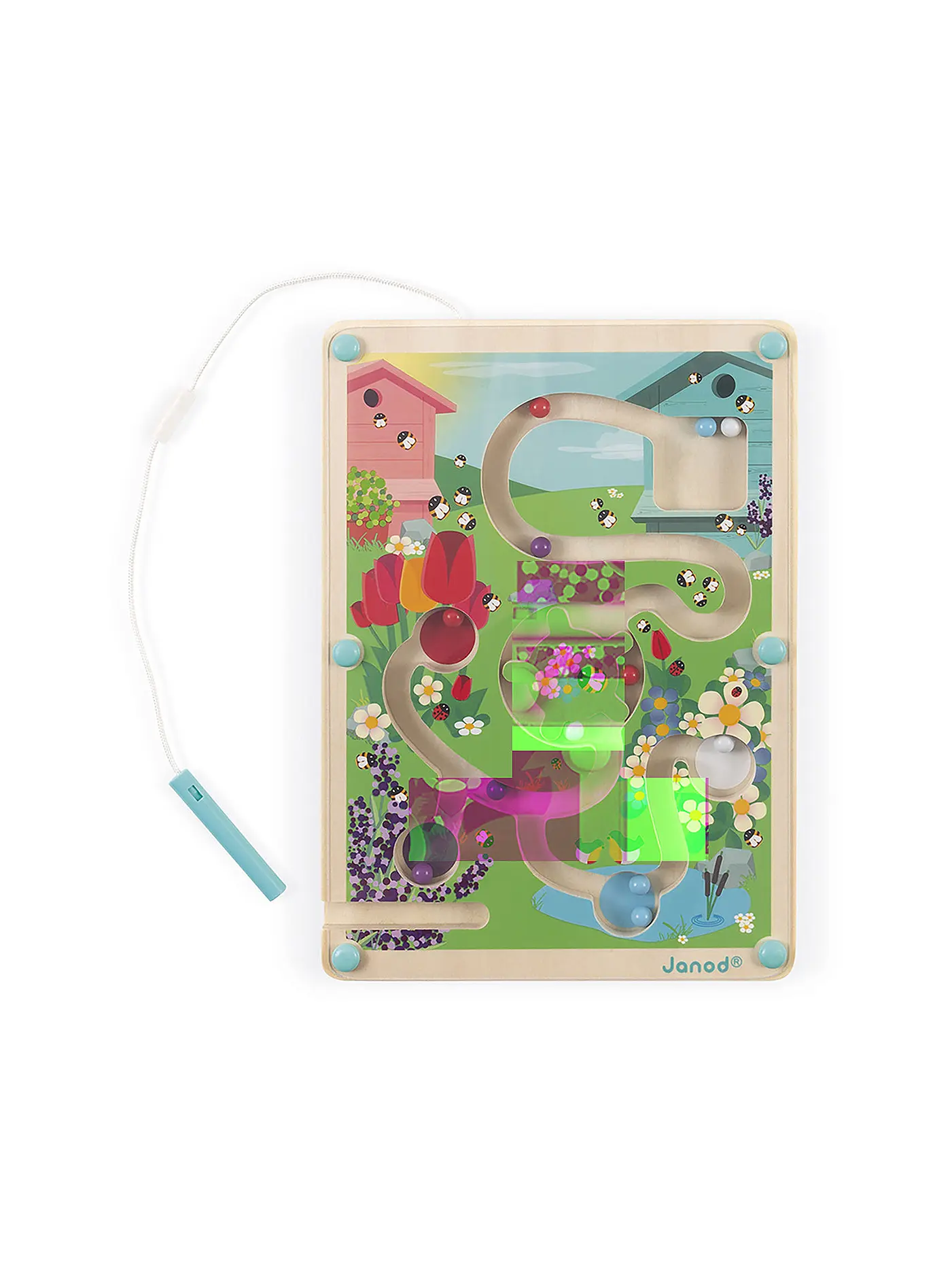 JANOD | Magnetisches Labyrinth Bienenstock | 